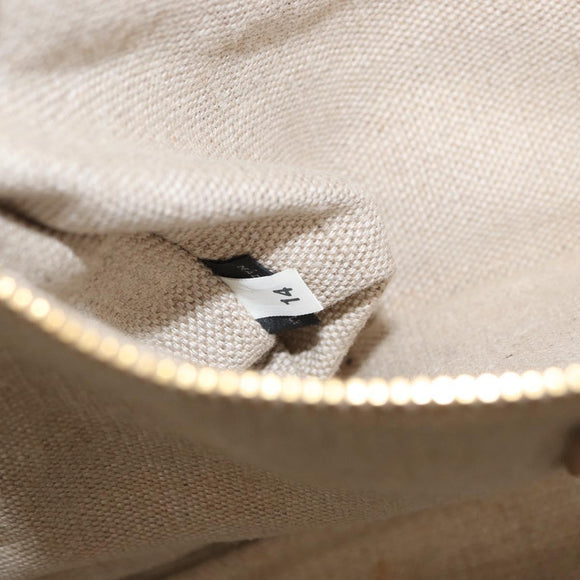 PRADA Canapa GM Hand Bag Canvas Pink Black Auth bs31630