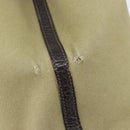 HERMES Tower Ash Garden Party MM Tote Bag Canvas Beige Silver Auth bs31632-5