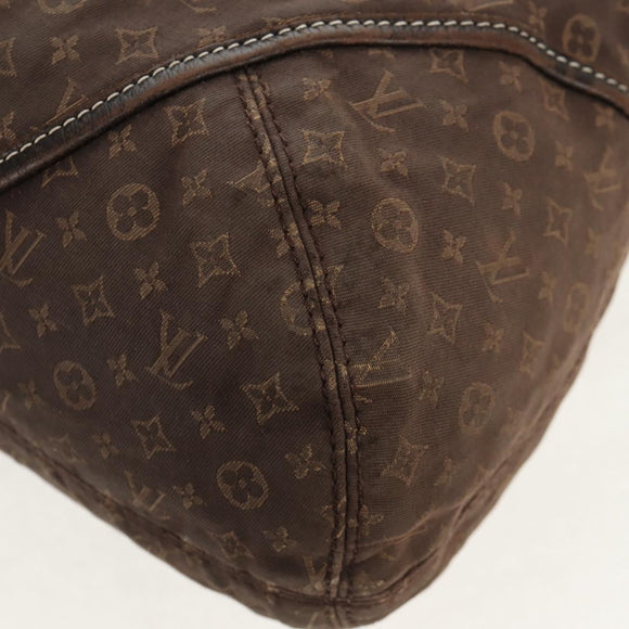 LOUIS VUITTON Monogram Idylle Elegy Hand Bag Black M56696 LV Auth bs31637