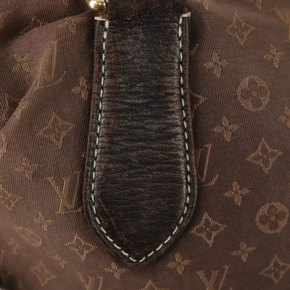 LOUIS VUITTON Monogram Idylle Elegy Hand Bag Black M56696 LV Auth bs31637
