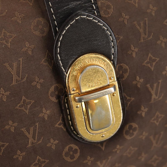 LOUIS VUITTON Monogram Idylle Elegy Hand Bag Black M56696 LV Auth bs31637