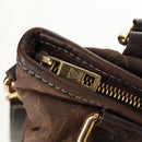 LOUIS VUITTON Monogram Idylle Elegy Hand Bag Black M56696 LV Auth bs31637-23