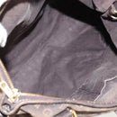 LOUIS VUITTON Monogram Idylle Elegy Hand Bag Black M56696 LV Auth bs31637-11