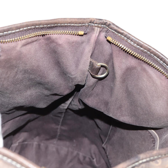 LOUIS VUITTON Monogram Idylle Elegy Hand Bag Black M56696 LV Auth bs31637