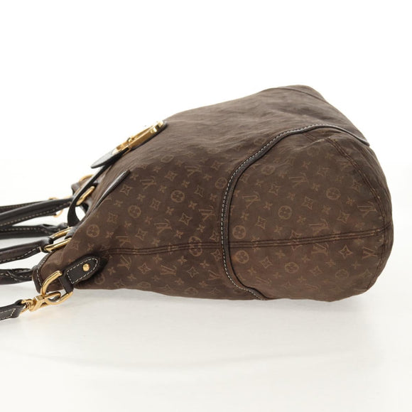 LOUIS VUITTON Monogram Idylle Elegy Hand Bag Black M56696 LV Auth bs31637