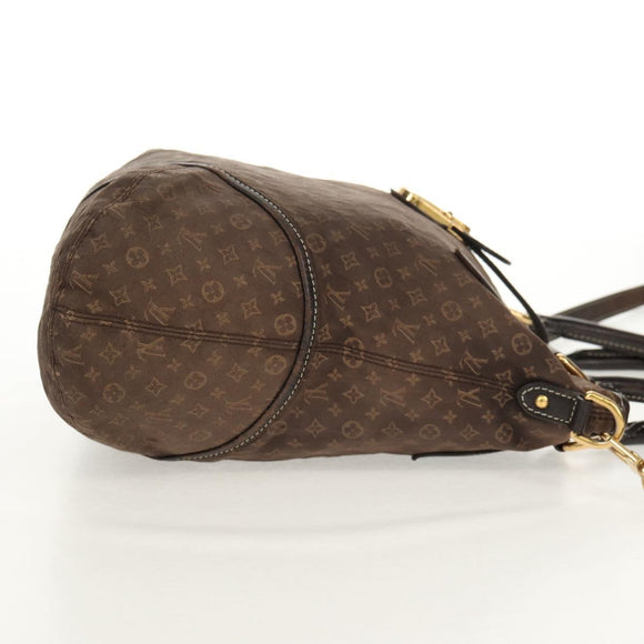 LOUIS VUITTON Monogram Idylle Elegy Hand Bag Black M56696 LV Auth bs31637