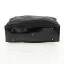 GUCCI Bamboo Hand Bag Nylon Enamel Black Silver 002 2040 0430 Auth bs31639-5