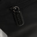 GUCCI Bamboo Hand Bag Nylon Enamel Black Silver 002 2040 0430 Auth bs31639-19