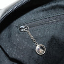 GUCCI Bamboo Hand Bag Nylon Enamel Black Silver 002 2040 0430 Auth bs31639-25