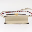 GUCCI Silvi Sherry Line Hand Bag Leather 2way Beige Gold 470270 Auth bs31644-11