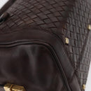 BOTTEGA VENETA INTRECCIATO Hand Bag Leather Brown Gold Auth bs31645-15