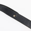 Christian Dior Trotter Canvas Shoulder Bag Navy Gold Auth bs31649-9