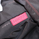 LOEWE Nappa Aire Anagram Hand Bag Leather Orange Auth bs31653-17