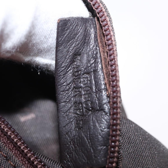 LOEWE Nappa Aire Anagram Hand Bag Leather Orange Auth bs31653