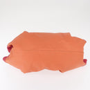 LOEWE Nappa Aire Anagram Hand Bag Leather Orange Auth bs31653-5