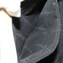 Salvatore Ferragamo Shoulder Bag Nylon Leather Beige Silver Auth bs31655-27