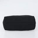 Salvatore Ferragamo Hand Bag Canvas Black Silver Auth bs31657-9