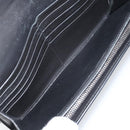 BOTTEGA VENETA INTRECCIATO Long Wallet Leather Black Auth bs31659-16