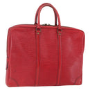 LOUIS VUITTON Epi Porte Documents Voyage Business Bag Red M54477 LV Auth bs31661-1