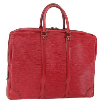 LOUIS VUITTON Epi Porte Documents Voyage Business Bag Red M54477 LV Auth bs31661