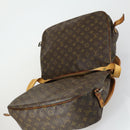 LOUIS VUITTON Monogram Saumur 35 Shoulder Bag M42254 LV Auth bs31663-20