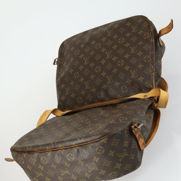 LOUIS VUITTON Monogram Saumur 35 Shoulder Bag M42254 LV Auth bs31663