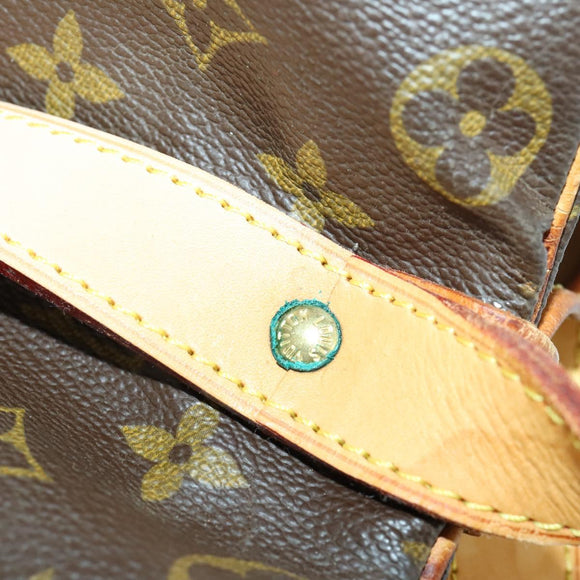 LOUIS VUITTON Monogram Saumur 35 Shoulder Bag M42254 LV Auth bs31663