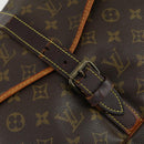 LOUIS VUITTON Monogram Saumur 35 Shoulder Bag M42254 LV Auth bs31663-21