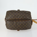 LOUIS VUITTON Monogram Saumur 35 Shoulder Bag M42254 LV Auth bs31663-5