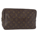 LOUIS VUITTON Monogram Trousse Toilette 28 Clutch Bag M47522 LV Auth bs31665-1
