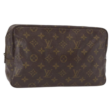 LOUIS VUITTON Monogram Trousse Toilette 28 Clutch Bag M47522 LV Auth bs31665