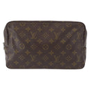 LOUIS VUITTON Monogram Trousse Toilette 28 Clutch Bag M47522 LV Auth bs31665-13