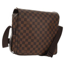 LOUIS VUITTON Damier Ebene Naviglio Shoulder Bag N45255 LV Auth bs31667-1