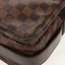 LOUIS VUITTON Damier Ebene Naviglio Shoulder Bag N45255 LV Auth bs31667-14
