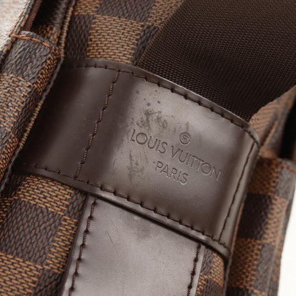 LOUIS VUITTON Damier Ebene Naviglio Shoulder Bag N45255 LV Auth bs31667