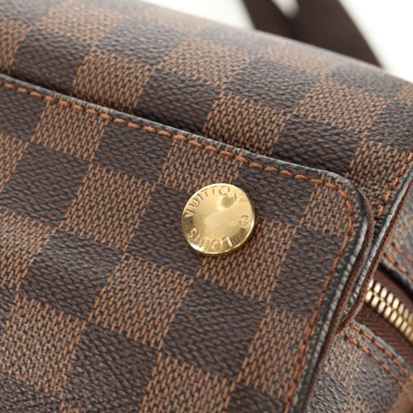 LOUIS VUITTON Damier Ebene Naviglio Shoulder Bag N45255 LV Auth bs31667