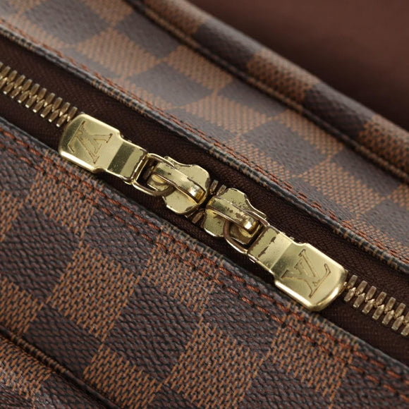 LOUIS VUITTON Damier Ebene Naviglio Shoulder Bag N45255 LV Auth bs31667