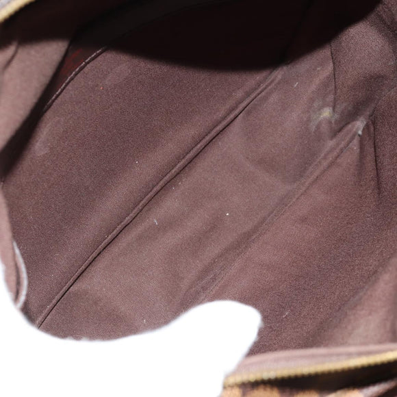 LOUIS VUITTON Damier Ebene Naviglio Shoulder Bag N45255 LV Auth bs31667