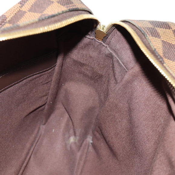 LOUIS VUITTON Damier Ebene Naviglio Shoulder Bag N45255 LV Auth bs31667