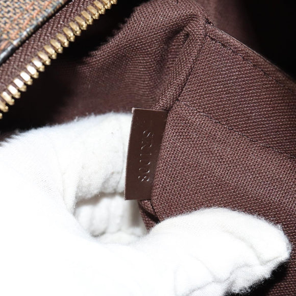 LOUIS VUITTON Damier Ebene Naviglio Shoulder Bag N45255 LV Auth bs31667