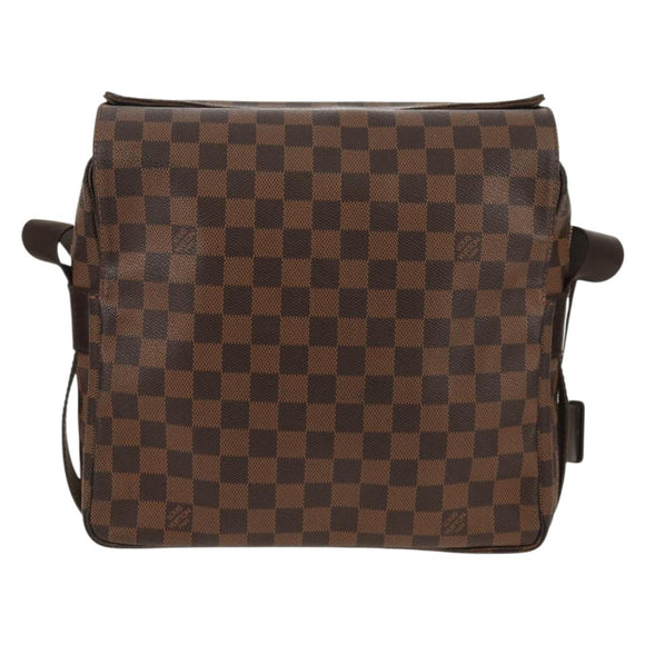 LOUIS VUITTON Damier Ebene Naviglio Shoulder Bag N45255 LV Auth bs31667