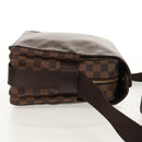 LOUIS VUITTON Damier Ebene Naviglio Shoulder Bag N45255 LV Auth bs31667-5