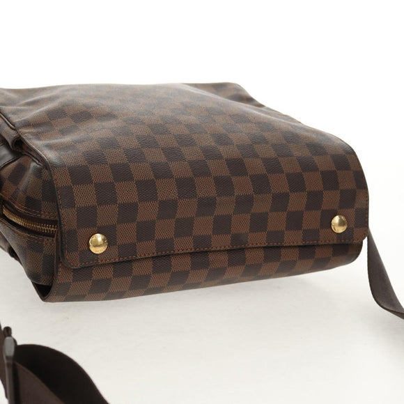 LOUIS VUITTON Damier Ebene Naviglio Shoulder Bag N45255 LV Auth bs31667