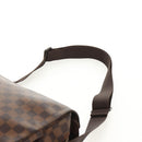 LOUIS VUITTON Damier Ebene Naviglio Shoulder Bag N45255 LV Auth bs31667-9