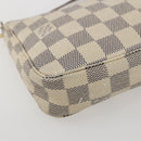LOUIS VUITTON Damier Azur Pochette Accessoires Pouch N51986 LV Auth bs31668-14