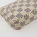 LOUIS VUITTON Damier Azur Pochette Accessoires Pouch N51986 LV Auth bs31668-16
