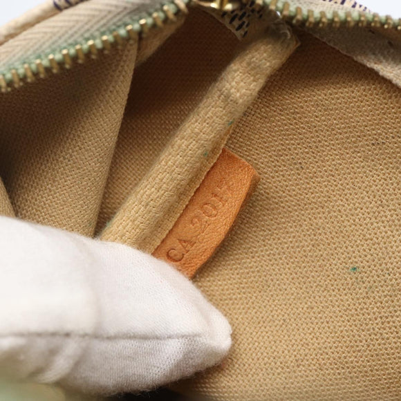 LOUIS VUITTON Damier Azur Pochette Accessoires Pouch N51986 LV Auth bs31668