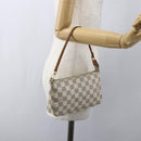 LOUIS VUITTON Damier Azur Pochette Accessoires Pouch N51986 LV Auth bs31668-21