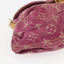 LOUIS VUITTON Monogram Denim Mini Preity Bag Fuchsia M95216 LV Auth bs31670V-14