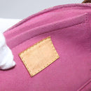 LOUIS VUITTON Monogram Denim Mini Preity Bag Fuchsia M95216 LV Auth bs31670V-18